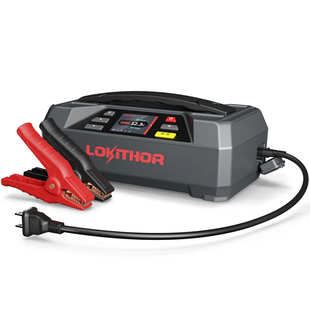 JTC4250 PRO – LOKITHOR Battery Jump Starter, Provide Auxiliary Power To Start 10 Liter Gasoline/8 Liter Diesel Engine...
